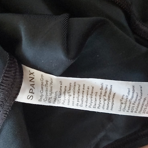 SPANX Faux Leather Legging in Black - Picture 7 of 10